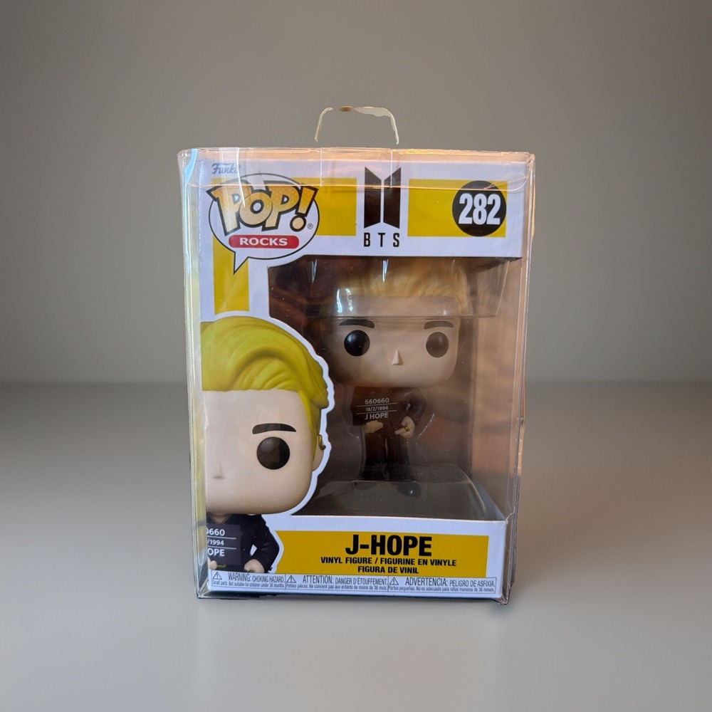 Funko Pop Vinyl BTS J-Hope 282 Rocks Butter Vaulted Figure with Protector Case